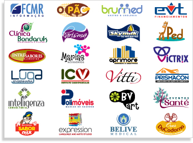 Logotipos criados pelo iMarca